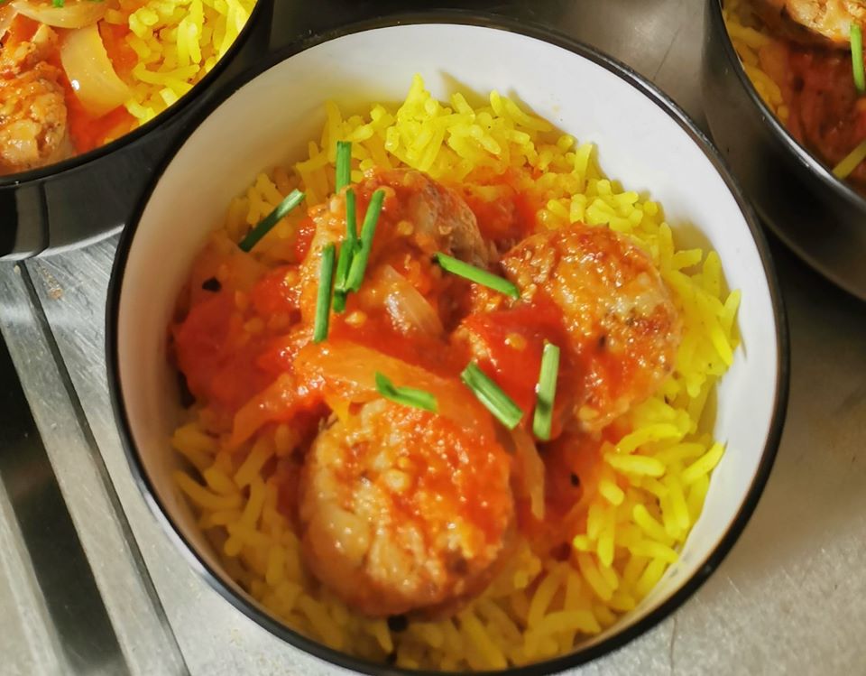 Rougail saucisses Poulet